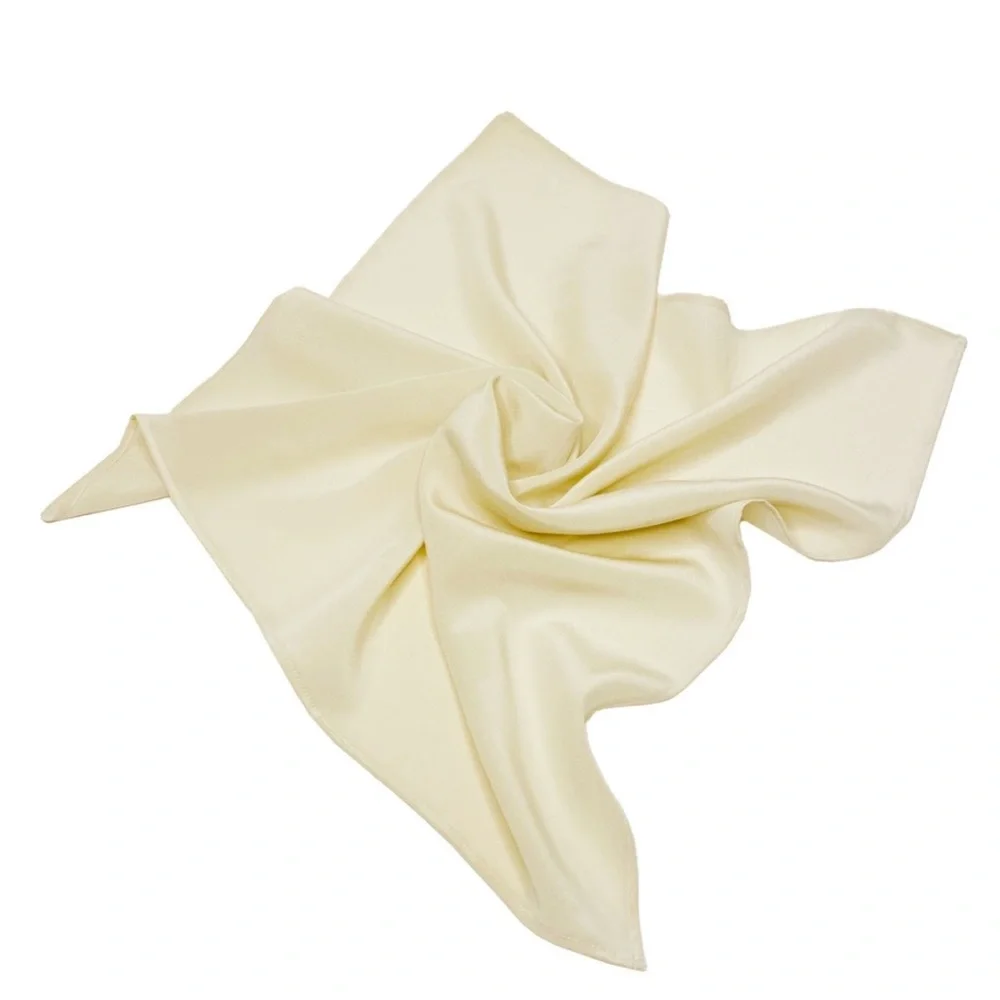 NWT SILKLETTE The Minimalist 5pcs. Gift Set of 100% Fine Silk Kerchief Scarfs
